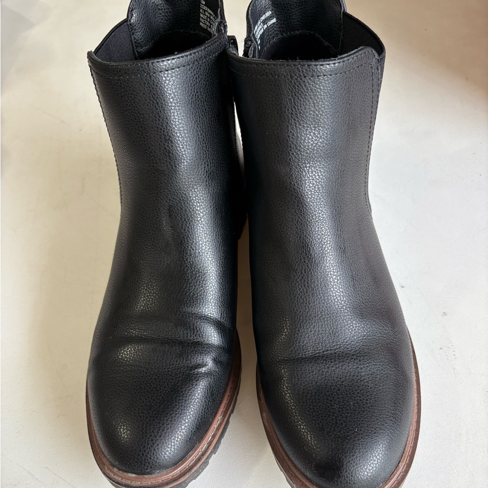 Maurices Black Chelsea Boots